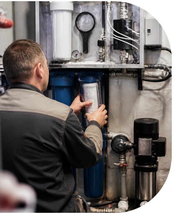 Ремонт системы водоочистки для дома и объектов в Боре